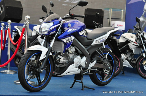 Mẫu xe thứ 3 mà Yamaha Việt Nam trình làng trong tháng 10 này là FZ150i GP. Phiên bản này cũng ra mắt thị trường Indonesia cách đây không lâu với tên gọi V-Ixion GP.