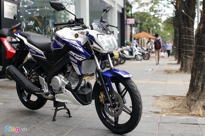 Không lâu sau khi những hình ảnh đầu tiên của FZ150i GP 2014 xuất hiện tại Indonesia, Yamaha Việt Nam đã nhập sản phẩm này về phân phối cho thị trường trong nước. Ngoại trừ khác biệt đến từ bộ tem xe và một số chi tiết nhỏ, thiết kế của FZ150i GP không có thay đổi ở kiểu dáng.