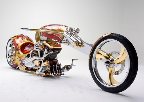Yamaha Road Star BMS mạ vàng có giá 500.000 USD.