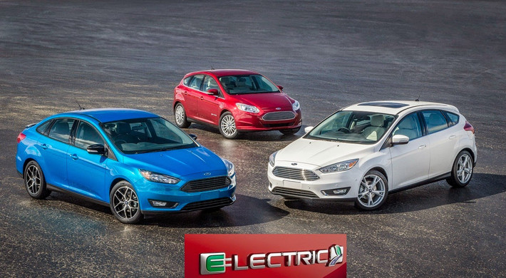 Focus Electric 2015 được bán ra với một số màu sơn mới như xanh, đỏ, trắng...