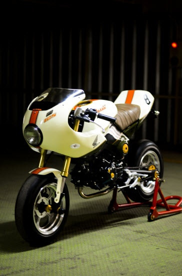 Phong cách Cafe Ducati cổ xưa.