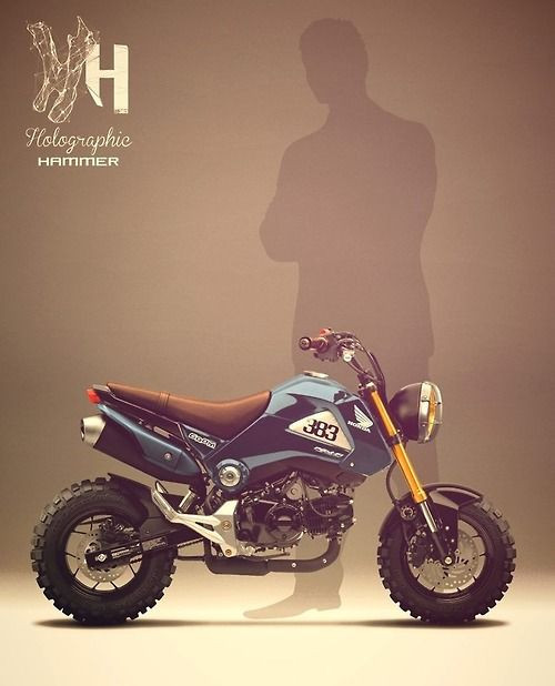 MSX 125 hoài cổ với thiết kế kiểu độ Tracker.