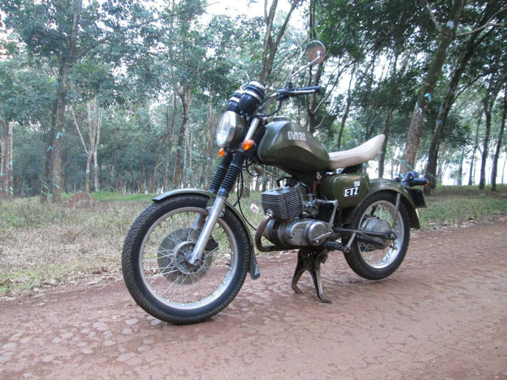 MZ150 còn được gọi là ETZ150. Nguồn ảnh: Trần Xuân Bình/Hội chơi xe cổ.