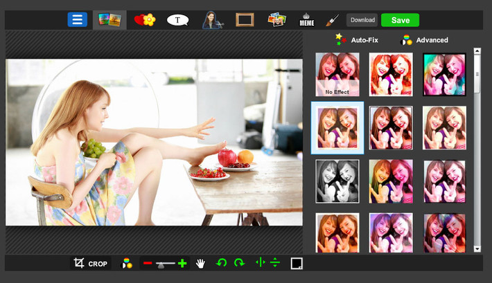 2. PiZap Ứng dụng trực tuyến này khá dễ truy cập, bạn chỉ cần chọn mục muốn chỉnh ảnh như Collages, edit Photo cho timeline Facebook và tải ảnh lên. Sau khi hiệu chỉnh, bạn save ảnh về máy tính hoặc trực tiếp tải lên Facebook.