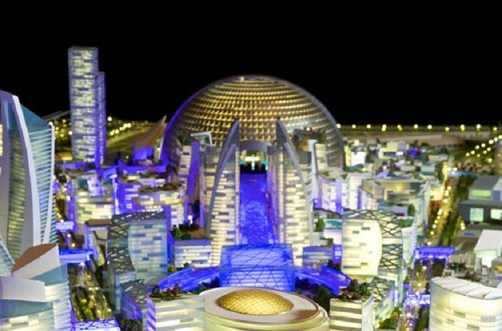 Các nhà đầu tư đã quyết định đặt tên cho dự án là "Mall of the World" với tham vọng xây dựng một trung tâm tổ hợp mua sắm ấn tượng thế giới. "Dự án sẽ được phát triển thành nhiều giai đoạn", Chủ tịch Dubai Holding - công ty phụ trách xây dựng cho biết.