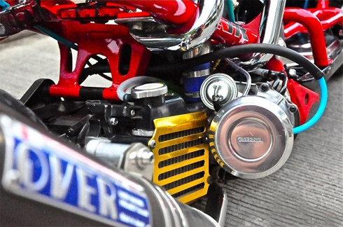 Hệ thống Turbo cùng hệ thống giải nhiệt.