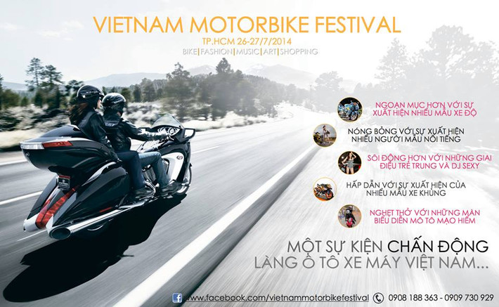 Việt Nam Motorbike Festival là sự kiện thường niên do Golden Times Communication phối hợp với Liên đoàn xe đạp - mô tô thể thao Việt Nam tổ chức. Đây được coi là một sự kiện chấn động làng mô tô Việt Nam.