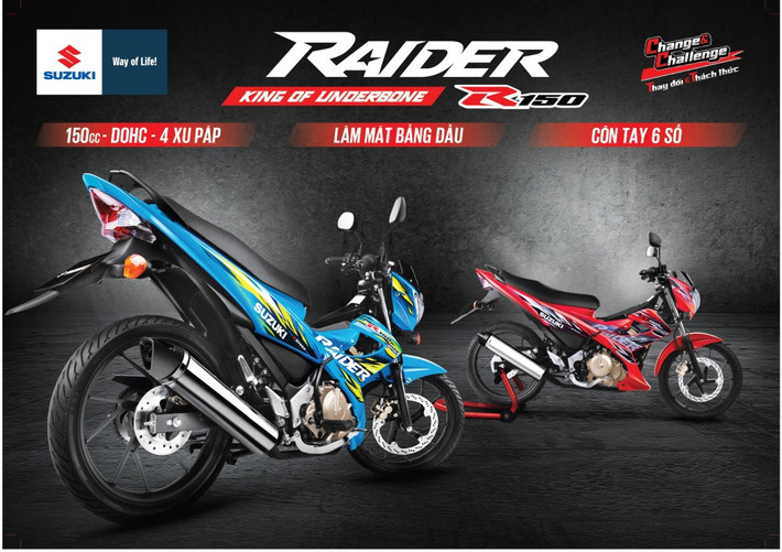 Trong ngày hội này, Suzuki Việt Nam thực hiện chương trình lái và trải nghiệm cho tất cả khách hàng tham gia. Ngoài ra, những mẫu xe độ hầm hố, tuyệt đẹp của Raider cũng tham dự.