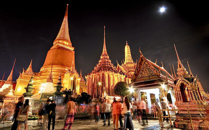 2. Bangkok, Thái Lan với 16,42 triệu lượt khách.
