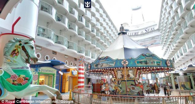 Allure of the Seas được xem là tàu du lịch viễn dương lớn nhất thế giới, được sản xuất bởi công ty Royal Caribbean International. Tàu có chiều dài 360 m và nặng tới 222.900 tấn, với khả năng phục vụ cùng lúc 5.400 người.