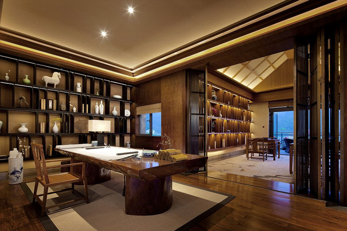 Khu nghỉ dưỡng và spa Zen ở thành phố Ý Xuân, Trung Quốc.