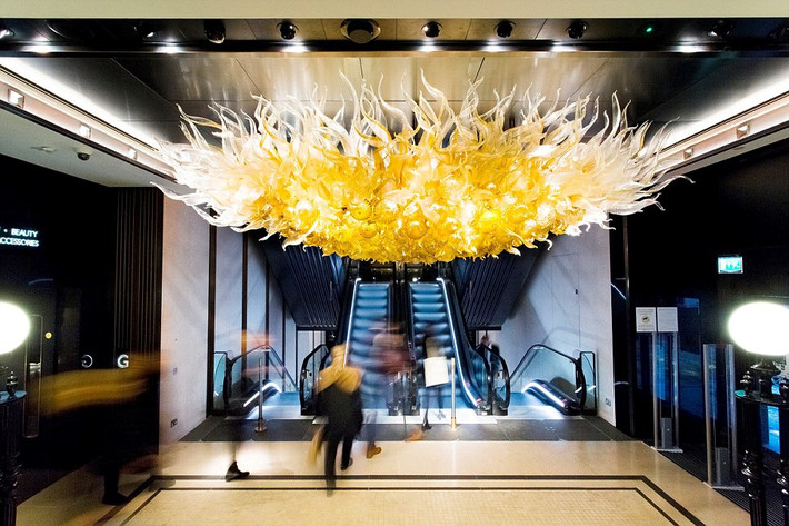 Trung tâm thương mại Harrods ở London, Anh.