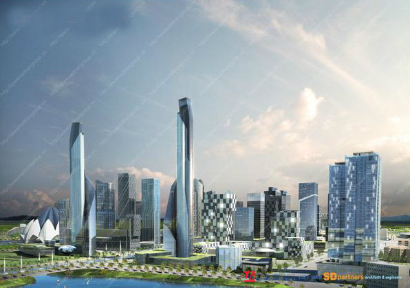 Quy hoạch chi tiết xây dựng dự án tỷ lệ 1/2000 được công bố vào ngày 19/11/2010.