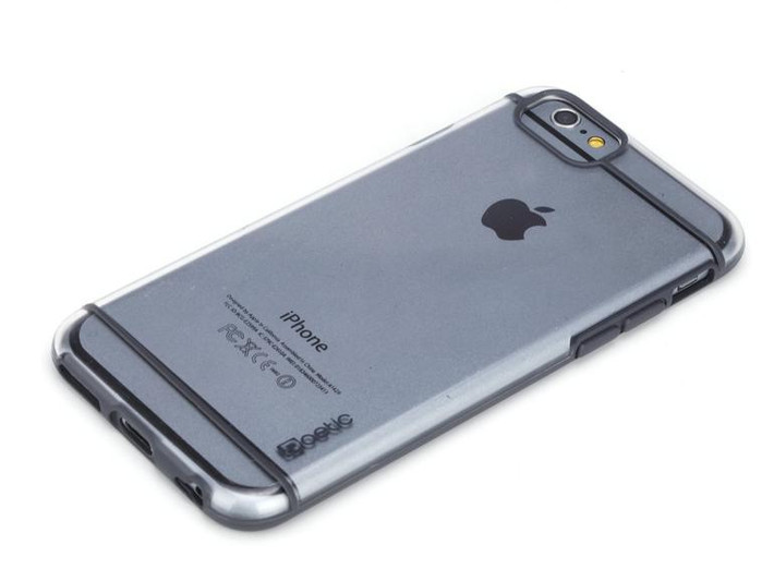 Điểm nhấn của vỏ Atmosphere cho iPhone 6 là thiết kế mỏng, trong suốt, chất liệu nhựa chống lực được hãng tung ra nhằm mang lại trọng lượng nhẹ mà vẫn có khả năng chống được tác động bên ngoài lên điện thoại.