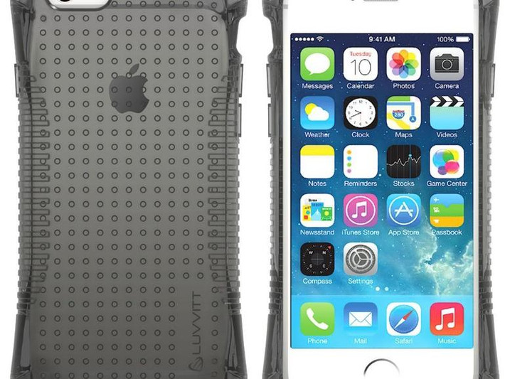 Luvvit Grip trong suốt, che kín mặt sau và 2 cạnh bên của điện thoại, thiết kế của lớp vỏ này không có nhiều cải tiến so với dòng iPhone 5S trước đây.