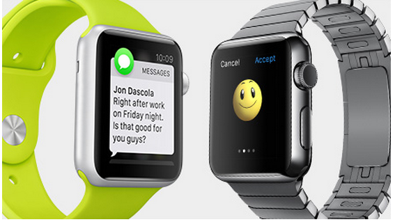 Apple Watch có hai kích thước khác nhau là 38 mm và 42 mm.