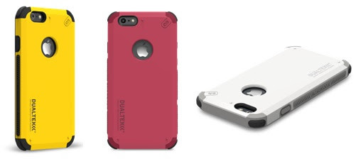 Khác với các dòng sản phẩm trên thị trường, Dualtek Extreme Shock Case liền mạch, chống bụi, chống sốc. Mặt sau của vỏ có khoảng trống để lộ hình biểu tượng của hãng Apple.