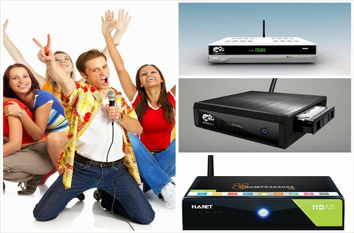 Trên thị trường các thiết bị Hanet HD Air (6,2 - trên 8,5 triệu), đầu ZTV E-class (khoảng 3 - 4 triệu) được nhiều người quan tâm bởi tính năng độc đáo. Tuy nhiên, nếu muốn cập nhật bài hát, bạn phải nạp tiền vào tài khoản ứng dụng; nếu không chỉ có thể hát một số ca khúc miễn phí.