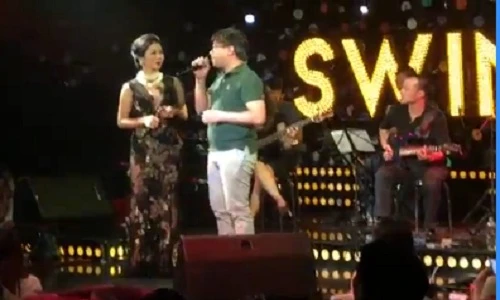 Xôn xao màn hát song ca của Lệ Quyên với “người bí mật“