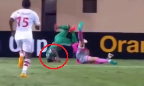 Cú ngã kinh hoàng nhất trong lịch sử bóng đá thế giới