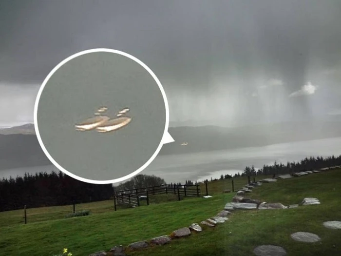 Xôn xao đĩa bay ngoài hành tinh trên hồ Loch Ness