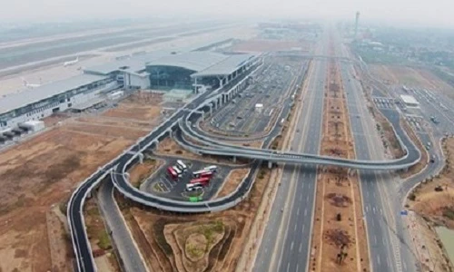 Nhà ga T2 Nội Bài hiện đại nhất VN nhìn từ flycam