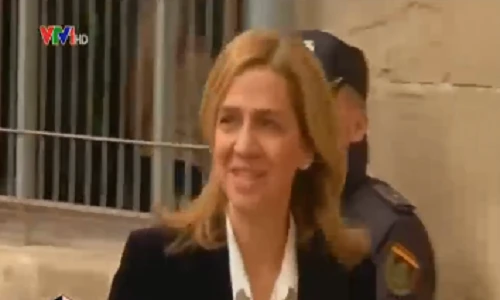 Công chúa Tây Ban Nha bị gọi hầu tòa