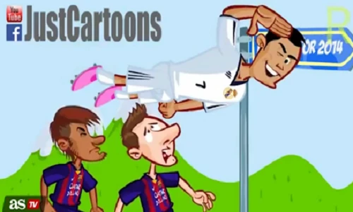 Clip hài: Ronaldo tốc hành đến Quả bóng Vàng 2014