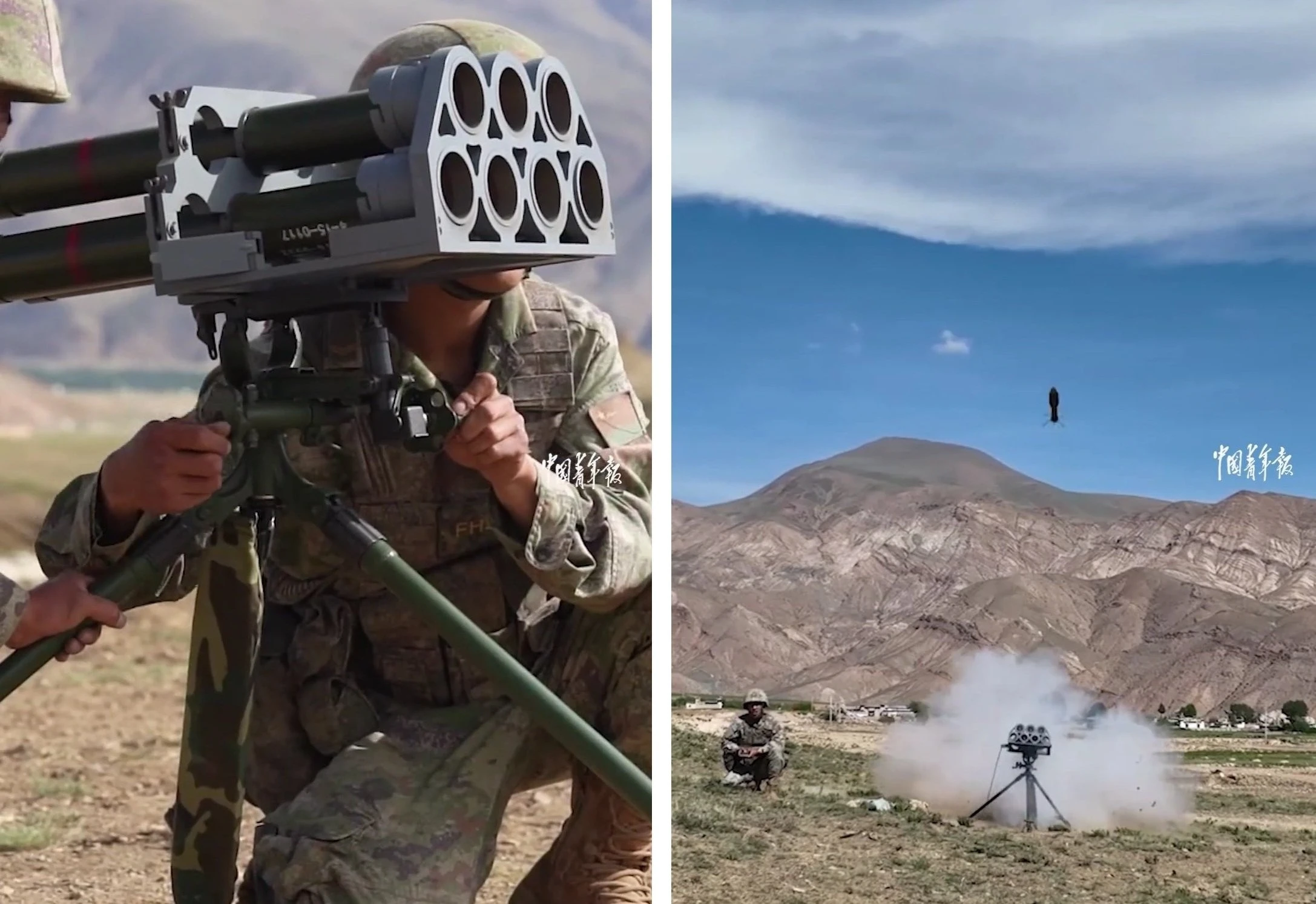 Hệ thống rockets đa nòng lạ mắt Trung Quốc xuất hiện gây chú ý