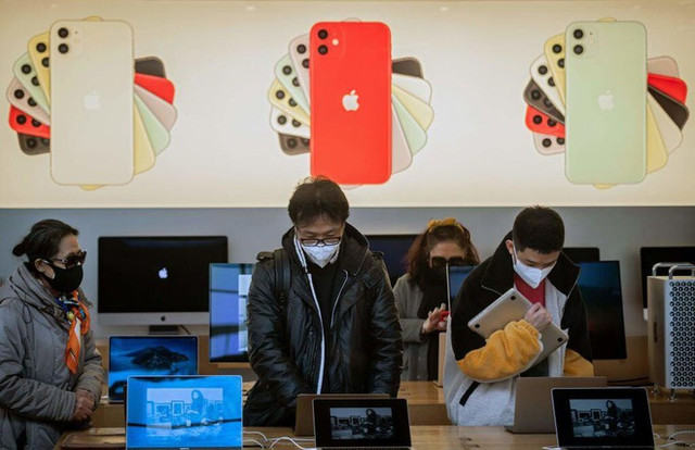 Apple đóng cửa toàn bộ cửa hàng bên ngoài Trung Quốc Apple dong cua toan bo cua hang ben ngoai Trung Quoc