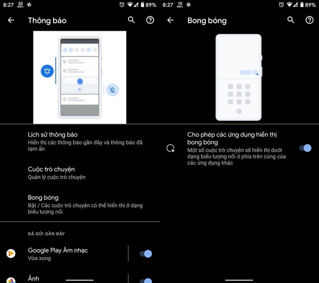 Kích hoạt tính năng bong bóng chat Android 11 giống Facebook Messenger - Hình 3 Kich hoat tinh nang bong bong chat Android 11 giong Facebook Messenger-Hinh-3