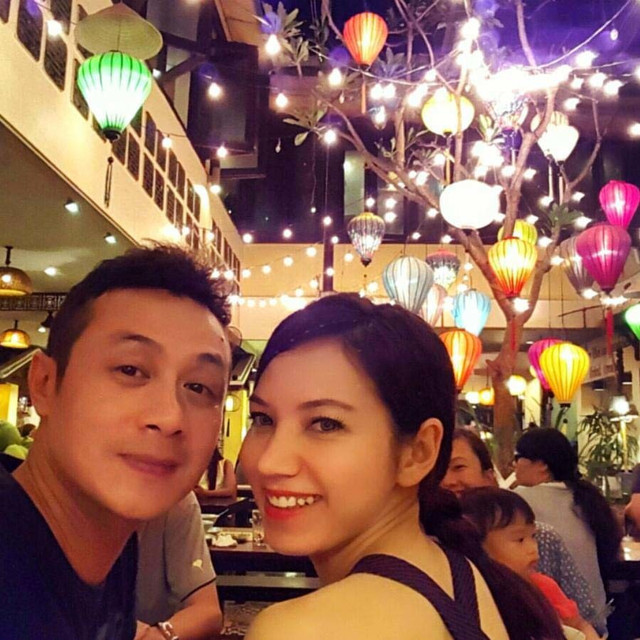 Nhan sắc vợ xinh đẹp từng thi hoa hậu của MC Anh Tuấn - Hình 9 Nhan sac vo xinh dep tung thi hoa hau cua MC Anh Tuan-Hinh-9