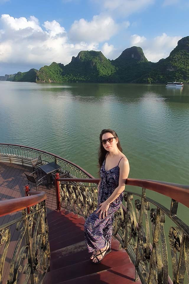Nhan sắc vợ xinh đẹp từng thi hoa hậu của MC Anh Tuấn - Hình 12 Nhan sac vo xinh dep tung thi hoa hau cua MC Anh Tuan-Hinh-12