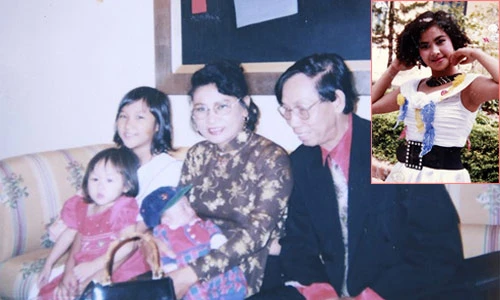 Những hình ảnh hiếm thấy của gia đình Thanh Lam