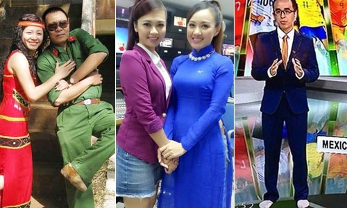 Những hình ảnh hài hước hiếm gặp của các BTV truyền hình