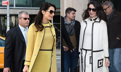 Bộ sưu tập hàng hiệu của vợ George Clooney khi bầu bí