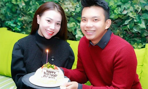 Trà Ngọc Hằng được bạn trai tổ chức sinh nhật ở HK