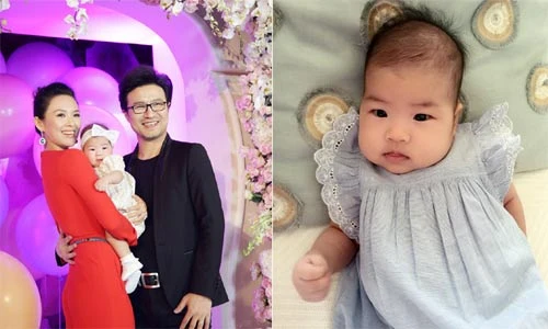 Ngắm con gái bụ bẫm đáng yêu của Chương Tử Di