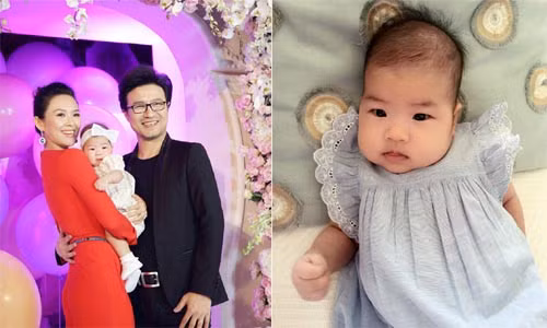 Ngắm con gái bụ bẫm đáng yêu của Chương Tử Di