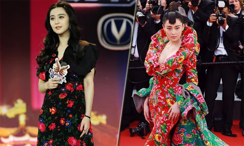 So phong cách thời trang Phạm Băng Băng - Trương Hinh Dư