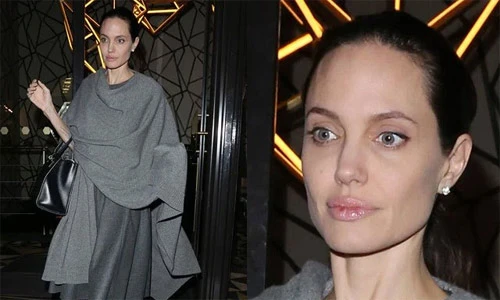 Angelina Jolie gây sốc với thân hình 35kg