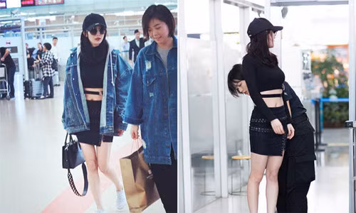 Dương Mịch khoe eo thon, dập tan tin đồn mang thai lần 2