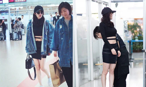 Dương Mịch khoe eo thon, dập tan tin đồn mang thai lần 2