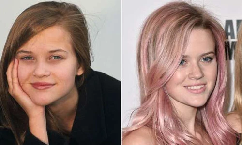 So sánh hình ảnh của sao và con khi cùng độ tuổi