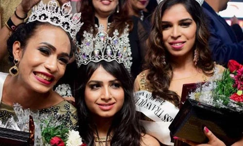 Cận nhan sắc hoa hậu chuyển giới của Ấn Độ