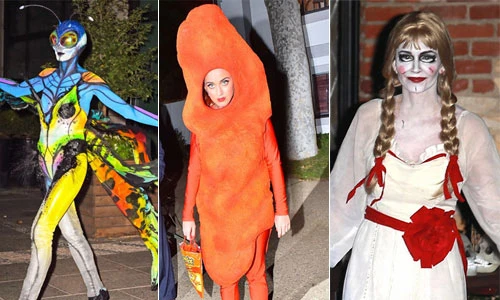 Sao hạng A Hollywood khoe trang phục Halloween