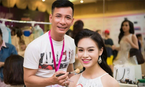 Thí sinh Hoa hậu Việt Nam 2016 đẹp rực rỡ trong hậu trường