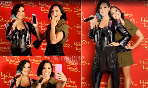 Ngỡ ngàng với những bức tượng sáp của sao giống như thật 