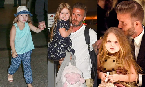 Harper Seven Beckham càng lớn càng sành điệu