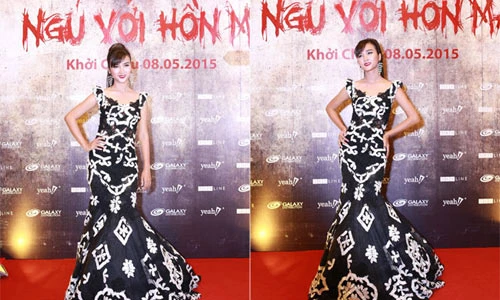 Diễn viên Kim Tuyến đẹp rạng rỡ trong buổi ra mắt phim